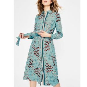 EUC Boden button down dress size 12